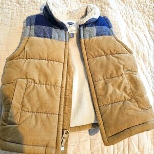 Baby Boys Old Navy LumberJack Vest 6-12 Months